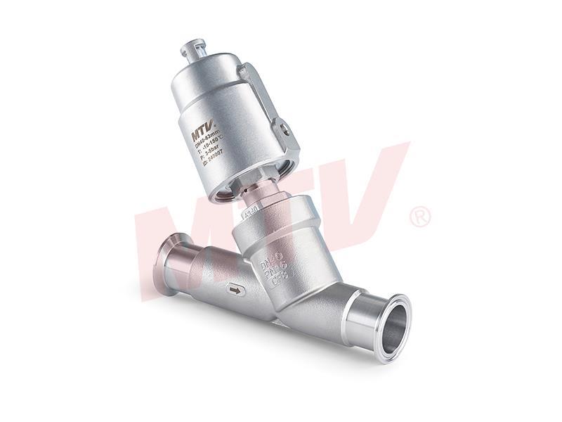 101係列（liè） 衛生級快裝式氣動角（jiǎo）座閥