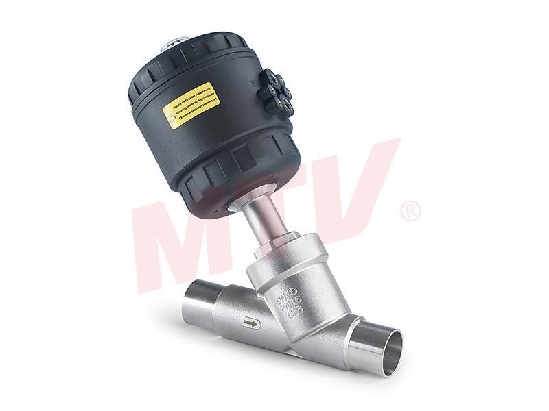 105係列(liè) 衛(wèi)生級焊接式氣(qì)動角座閥