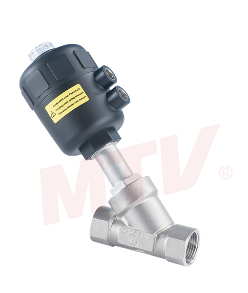 115係列 螺紋式塑料氣缸角座閥